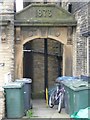 Archway with date-stone, Mill Lane, Queensbury