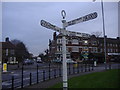 Fingerpost on The Green, Southgate