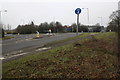 Roundabout on A413 (London Road) at Tesco