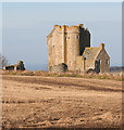 NJ6560 : Inchdrewer Castle by Anne Burgess