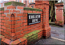 J3773 : Kirkliston Drive sign, Belfast by Albert Bridge