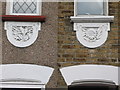 Decorative panels on houses in Homesdale Road, BR2 (2)