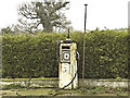 Disused fuel pump at Grange Farm, Rendham