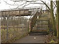 Railway footbridge, Norbury