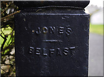 J5181 : Gatepost, Bangor by Rossographer