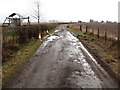 Frost damaged road, Cleikiminn