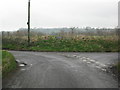 Road junction in White Lackington