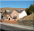 Recently built house, Cwmsyfiog