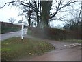 Fortescue Cross and the road to Fortescue