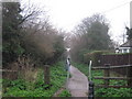 Footpath to A28 Canterbury Road