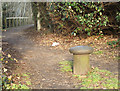 2011 : Bollard near New Brislington Bridge, a blast from the past