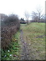 Track from Old School Lane to College Road, Hereford