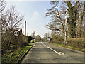 Middleton Road, B1122 heading into Yoxford