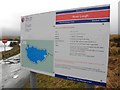 H4498 : Information board, Moor Lough by Kenneth  Allen