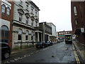 Lorry unloading in Ogle Road