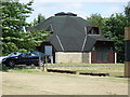 Unusual domed office building at Sharpness Docks