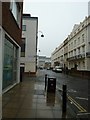 Approaching the junction of Portland Street and Scullards Lane