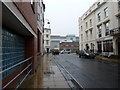 Looking down Portland Street towards Portland Terrace