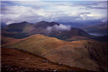 NN1051 : Summit view from CÃ²rr na Beinne by Russel Wills