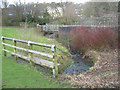 Footbridge over Alderdene Burn, Lanchester