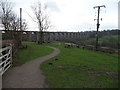 Newbridge railway viaduct from Ty Mawr Country Park