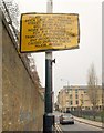 Notice on Buxton Street, E1