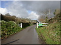 Compton Valence, farm entrance