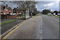 Bus stop on Longford Lane