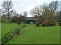 Stream through abandoned pitch and putt course