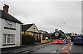 Roadworks in Pen-y-garn