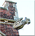 Fletcher Convalescent Home - gargoyle on tower