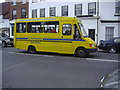 TQ0467 : Runnymede council dialaride bus, Windsor Street Chertsey by David Howard