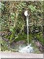 Water culvert from field