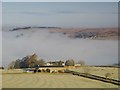 Morning mist in the valley of the Philip Burn below Lonkley