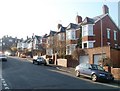 Houses near the top end of Oakfield Road, Newport