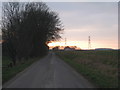 Sand Road in the late afternoon