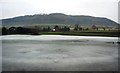 SO4381 : Frozen pond at Stokesay by N Chadwick