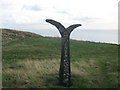 TR2738 : National Cycle Network Route 2 Milepost by David Anstiss