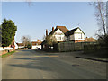 The back of the Green Man public house at Tunstall