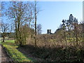 Park House folly from track entrance