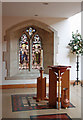 St Michael & All Angels, Romford Road, Little Ilford - Font