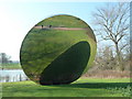 TQ2680 : Giant mirror in Kensington Gardens by Graham Hogg