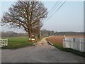 The road to Stanchils Farm