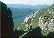 NB1111 : Rocky gully of Eas Charmail by Alan Reid