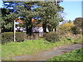 Footpath to the A12 Brook Street, Littlemoor Road & North Green