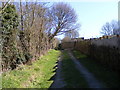 Footpath to the A12 Brook Street, Littlemoor Road & North Green