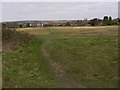 Open ground between Upper Way and Weydon Lane