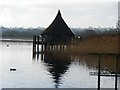 SO1227 : Lake side Crannog by Colin Madge