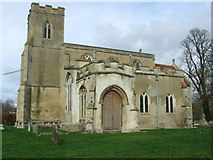 TL9847 : All Saints Chelsworth by Keith Evans