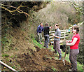 Digging out the Coastal Path